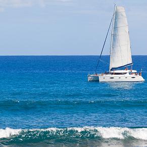 Promenade en catamaran