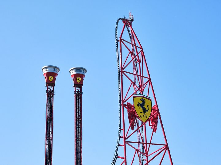 Entrance to Ferrari Land
