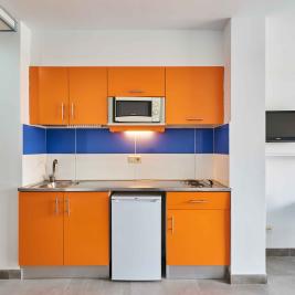 Studio kitchen Aparthotel Inter 2 Salou