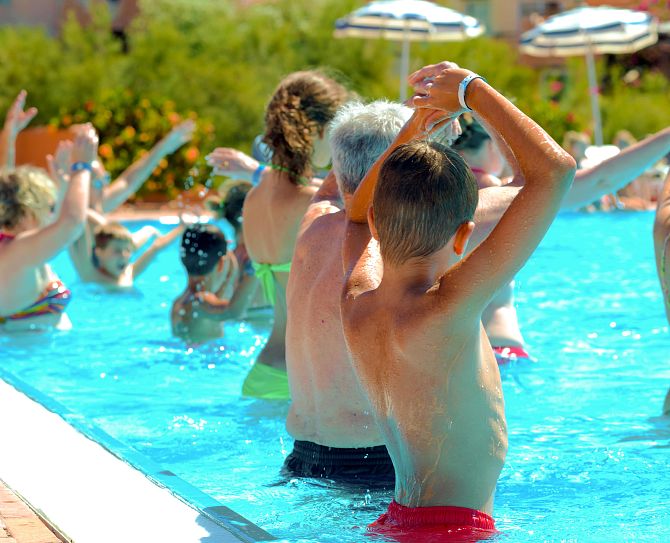 Animation at the Aparthotel Inter 2 Salou