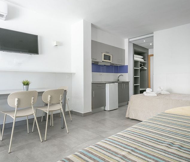 Un estudio cómodo para tus días en Salou